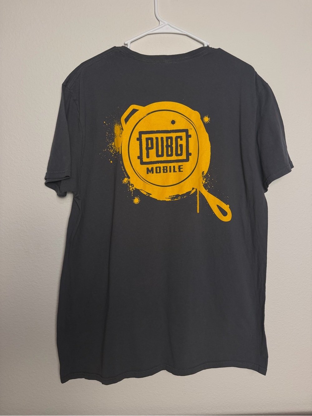 Lootwear PUBG Mobile gaming t shirt gray XL